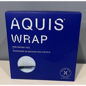 NIB Aquis Hair Wrap in Light Blue